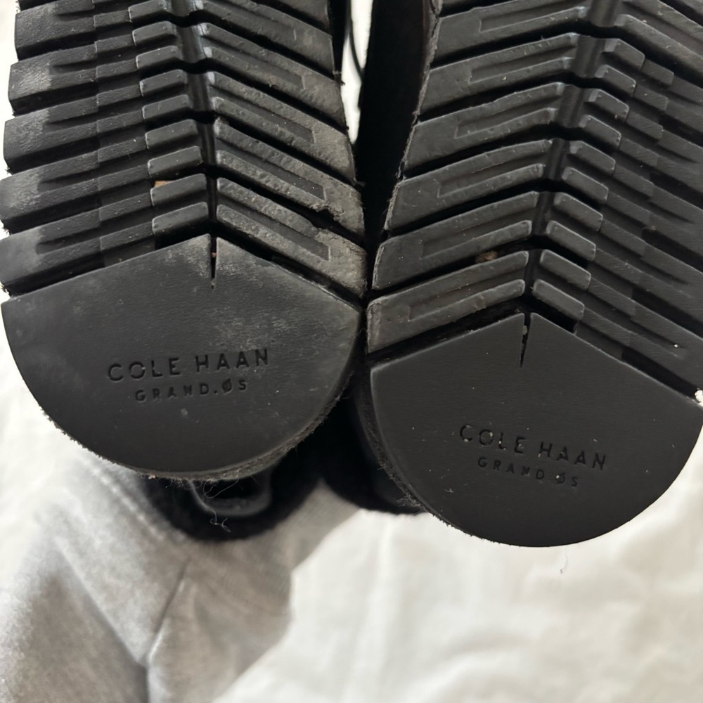 Cole Haan ZEROGRAND Explore Waterproof Hiking Boots Black SZ 6 B Worn 1X - Picture 11 of 15